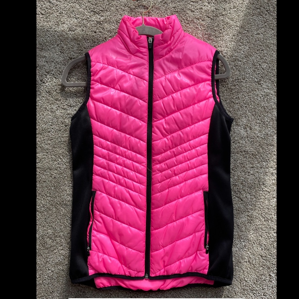 Pink Puffer Vest